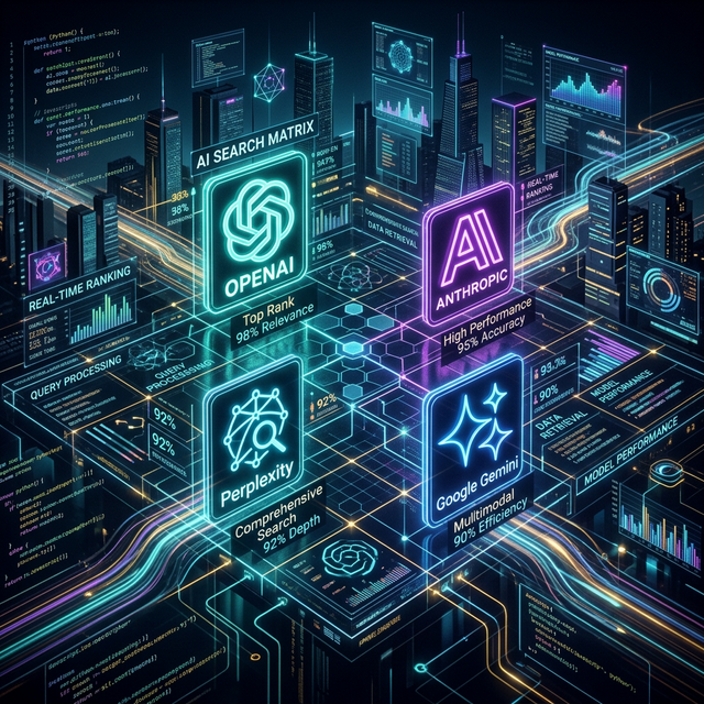 The AI Search Matrix: How the Top 5 Generative Models Retrieve and Rank Data